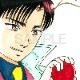 【サイレントオークション★4/26 15:00～！】【限定1枚】坂口いく　完成品カラーイラスト色紙「闇狩人」3