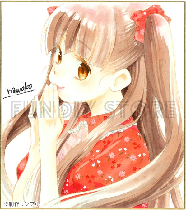 【限定1枚】ナヲコ先生　完成品色紙1