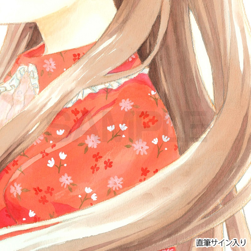 【限定1枚】ナヲコ先生　完成品色紙1