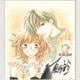 【限定1枚】夏海鈴先生　完成品カラーイラスト色紙1『屋根裏のマザー』