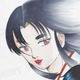 【限定1枚】坂口いく先生　完成品カラーイラスト色紙11『闇狩人』京に哭く鬼より