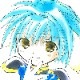 【サイレントオークション★11/10 12:00～！】【限定1枚】かなん先生　ギャラクシーエンジェル　完成品カラーイラスト色紙3『ミント・ブラマンシュ』