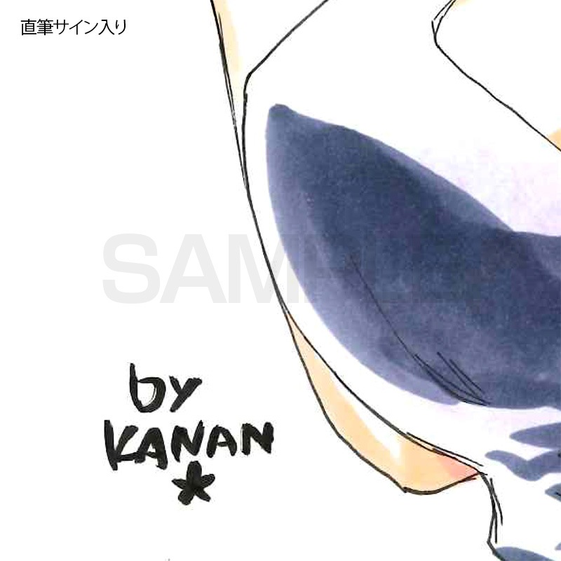 【サイレントオークション★2/2 15:00～！】【限定1枚】かなん先生　ギャラクシーエンジェル　完成品カラーイラスト色紙34『フォルテ・シュトーレン』