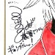 【限定1枚】鹿賀ミツル先生　完成品カラーイラスト色紙3