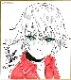 【限定1枚】鹿賀ミツル先生　完成品カラーイラスト色紙3