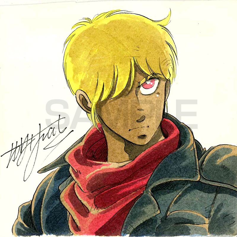 【サイレントオークション★12/28 12:00～！】たがみよしひさ 原画1『GRAY』01