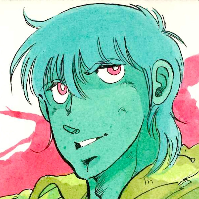 【サイレントオークション★12/28 12:00～！】たがみよしひさ 原画2『GRAY』02