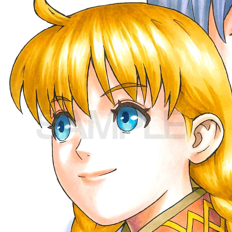 【限定1枚】衣谷遊先生　完成品カラーイラスト色紙2