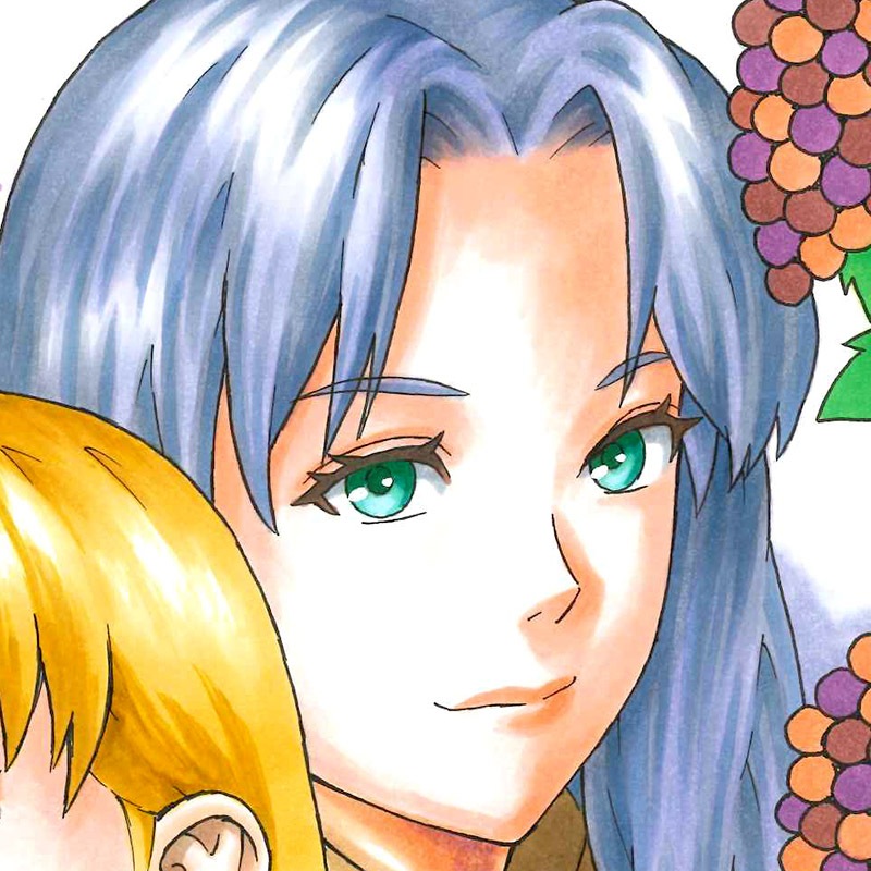 【限定1枚】衣谷遊先生　完成品カラーイラスト色紙2