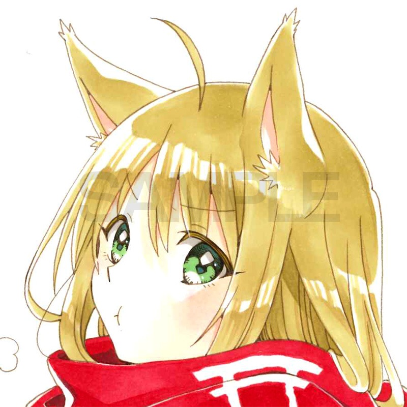 【サイレントオークション★2/22 12:00～！】【限定1枚】瀬田ヒナコ　完成品カラーイラスト5「コンな女子高生」