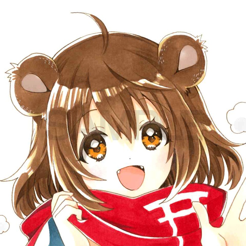 【サイレントオークション★2/22 12:00～！】【限定1枚】瀬田ヒナコ　完成品カラーイラスト6「ポンな女子高生」