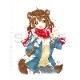 【サイレントオークション★2/22 12:00～！】【限定1枚】瀬田ヒナコ　完成品カラーイラスト6「ポンな女子高生」