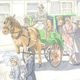 【限定1枚】岸大武郎先生　原画16『てんぎゃん－通勤篇－』