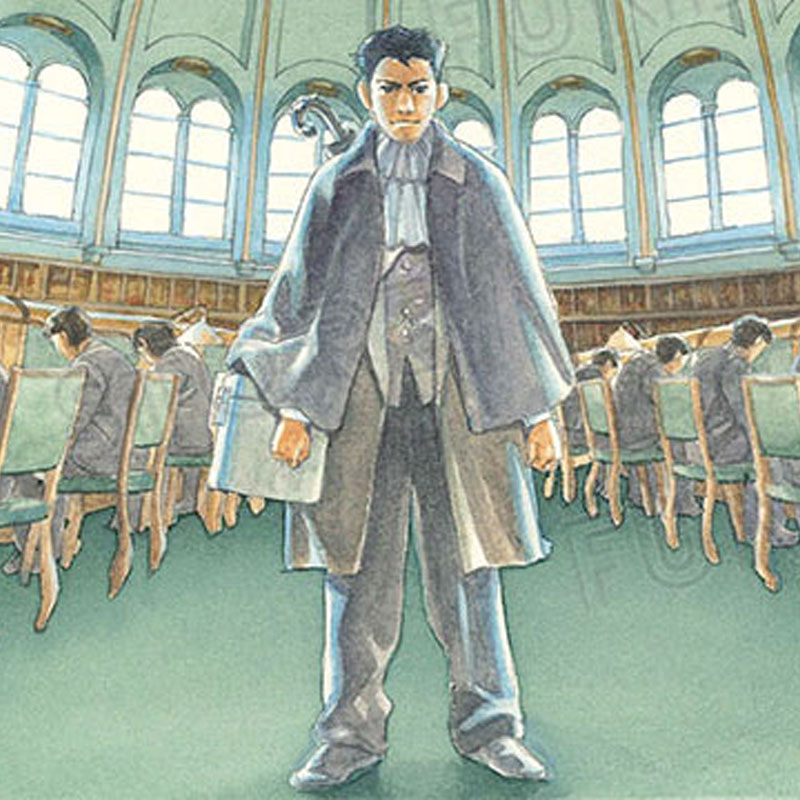 【限定1枚】岸大武郎先生　原画17『てんぎゃん－知の大輪篇－』