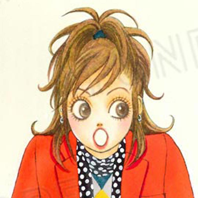 【限定1枚】栗原まもる先生　原画17『学園恋愛者！（ミサト）』予告カット用【生原画】
