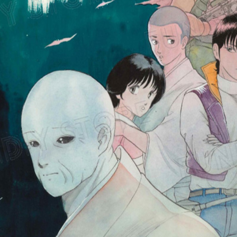 【限定1枚】坂口いく先生　原画13『我竜京介PUBLICFILE』「いつかその日まで」後編用カラートビラ