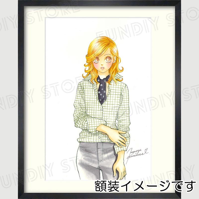 【限定1枚】栗原まもる先生　原画19『学園恋愛者！（ミサト）』予告カット用【生原画】