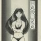 【限定1枚】坂口いく先生　原画16『闇狩人』JCS版2巻オマケカットペン画