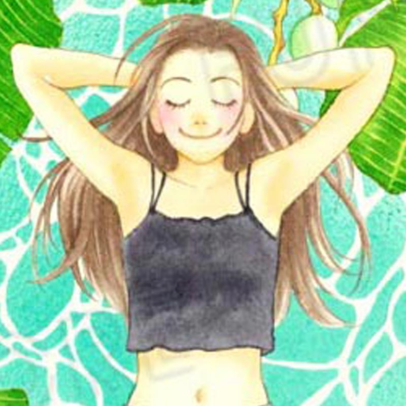 【限定1枚】栗原まもる先生　原画6『バガージマヌパナス』コミックス表紙イラスト【生原画】