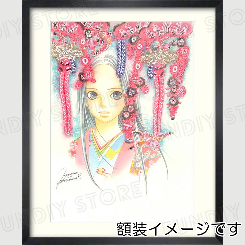 【限定1枚】栗原まもる先生　原画7『風車祭』コミックス①表紙イラスト【生原画】