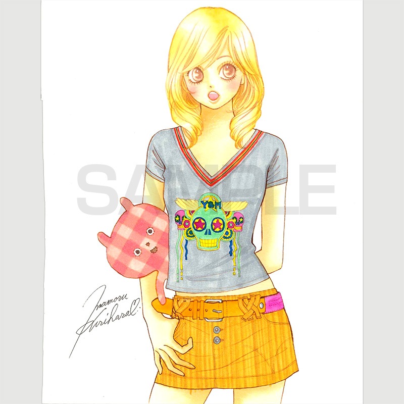 【限定1枚】栗原まもる 原画09　「学園恋愛者！」カラー予告カット