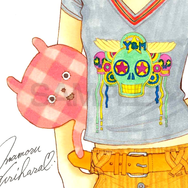 【限定1枚】栗原まもる 原画09　「学園恋愛者！」カラー予告カット