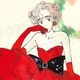 【限定1枚】よしまさこ先生　原画4『クリスマスの私』雑誌口絵用に描き下ろしたアナログ原稿