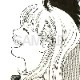 【限定1枚】栗原まもる 原画12　読者体験手記　入選作品発表ページ用のイメージイラスト