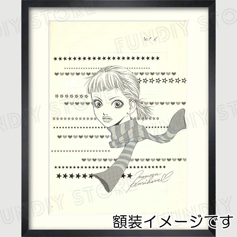 【限定1枚】栗原まもる先生　原画14『BOY＆SOUL』（読切）予告カット【生原画】