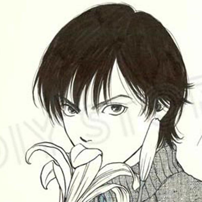 【限定1枚】栗原まもる先生　原画15『アイスクリームマドンナ』（読切）予告カット【生原画】