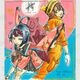 【限定1枚】藤栄道彦先生　完成品カラーイラスト色紙21『妖怪の飼育員さん』色鳥＆鳥月