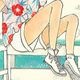 【限定1枚】よしまさこ先生　原画7『海』雑誌表紙用に描き下ろししたアナログ原稿
