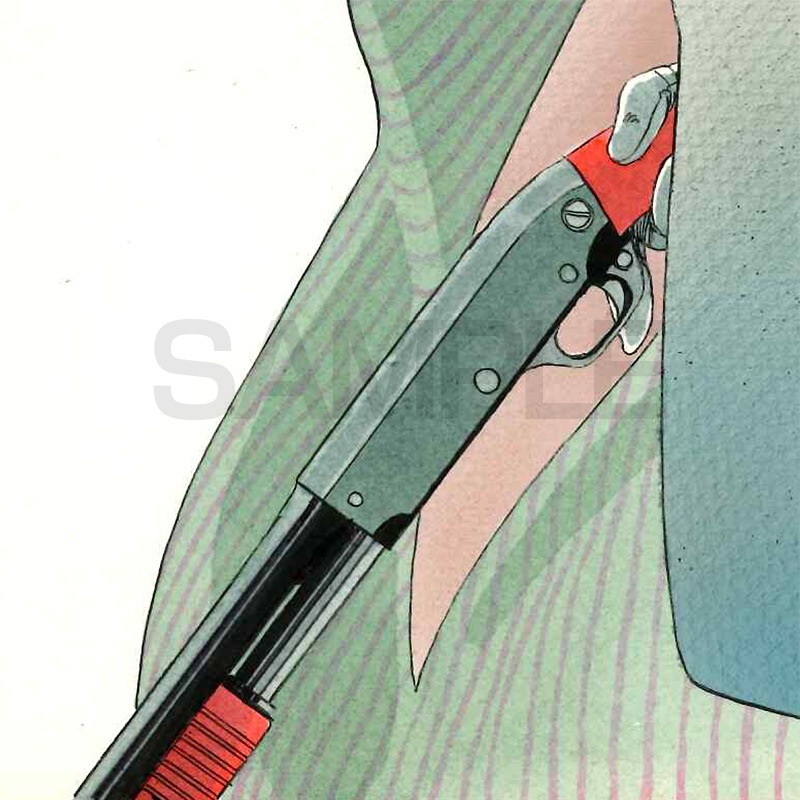 【サイレントオークション★3/18 12:00～】たがみよしひさ 原画15『化石の記憶』02