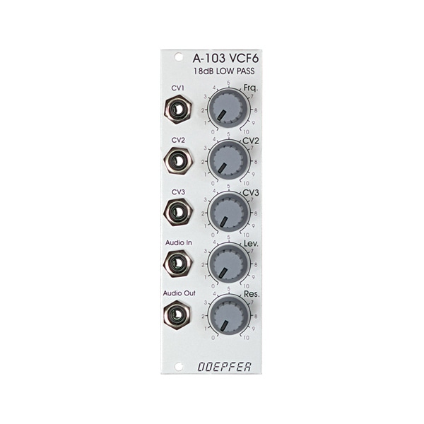 Doepfer VCF6 18db Low Pass フィルター TB-303 Doepfer A-103 VCF6 18db Low Pass | モジュラーシンセ,Doepfer