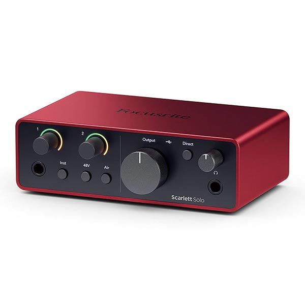 Focusrite Scarlett Solo 4th Gen