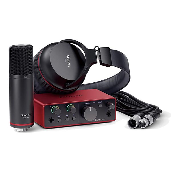 DJ機材 Focusrite Scarlett Solo gen4 Scarlett Solo 4th Generation | Focusrite