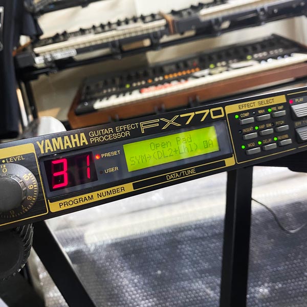 YAMAHA FX770 | 中古新入荷商品,USED録音機材・リズムマシン