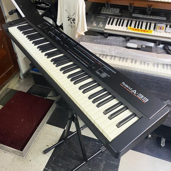 Roland ローランド MIDIキーボード・コントローラー A-33【動作品】 A-33 midiキーボード Roland ローランド MIDIキーボード