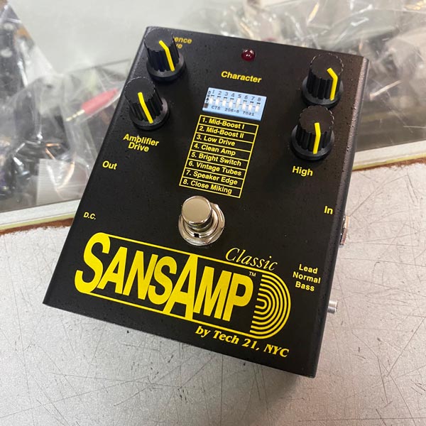 Tech21 SANSAMP CLASSIC (中古)おまけ付き 中古】サンズアンプ TECH21 SansAmp Classic プリアンプ ギター