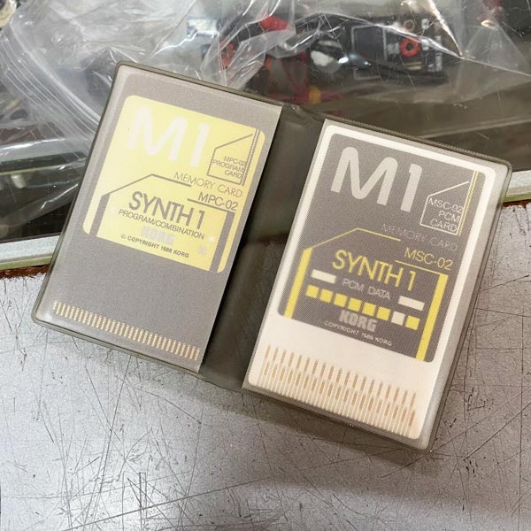 【希少】Korg メモリーカードセット MPC-02/MSC-02 M1シリーズ KORG MSC-02 / MPC-02 | 中古新入荷商品 | | えちごやミュージック