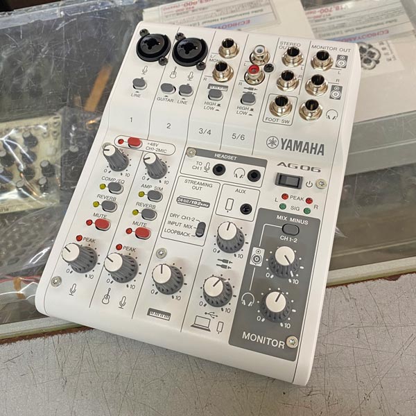 YAMAHA AG06（送料込） YAMAHA AG06 | 中古新入荷商品 | | えちごやミュージック