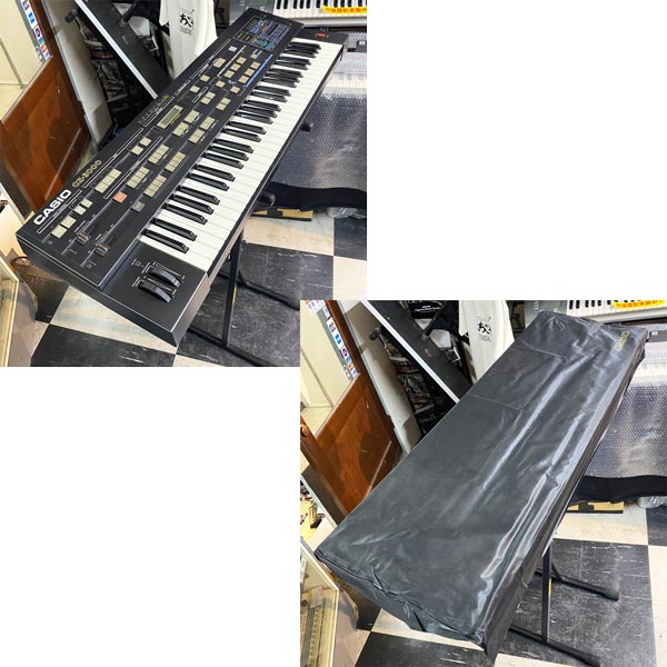 〚希少〛〚ハードケース付〛✦CASIO シンセサイザー CZ-3000✦ Casio CZ-3000 61-Key Digital Phase Distortion Synthesizer w/ case