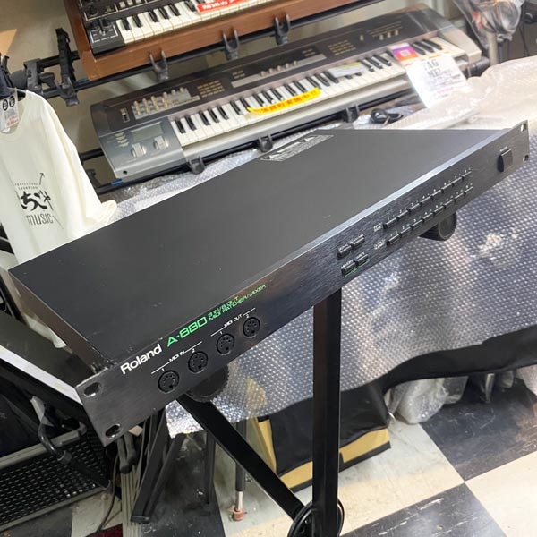Roland - 【希少品】ローランド Roland A-880 MIDI パッチ ミキサー Roland A-880 MIDIパッチャー/ミキサー（パッチベイ） Roland A