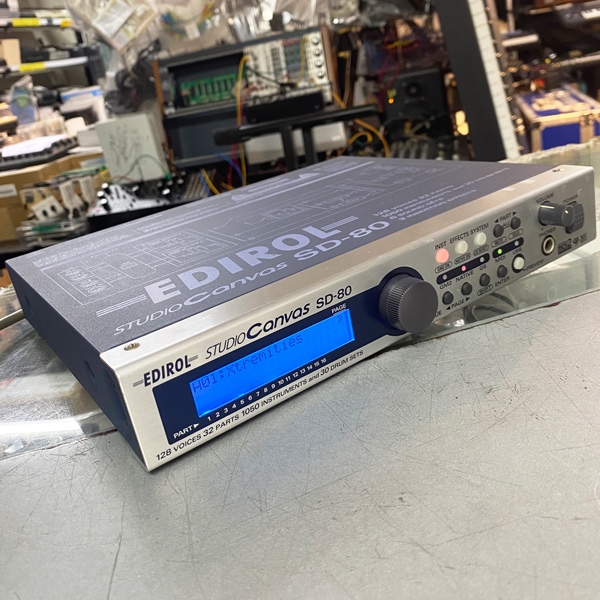Roland EDIROL SD-80（ローランド エディロール SD-80） EDIROL SD-80 Studio Canvas EDITOR USB - YouTube