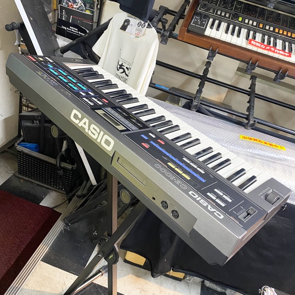 CASIO キーボードシンセサイザー CZ-1000 簡易動作確認済み CASIO