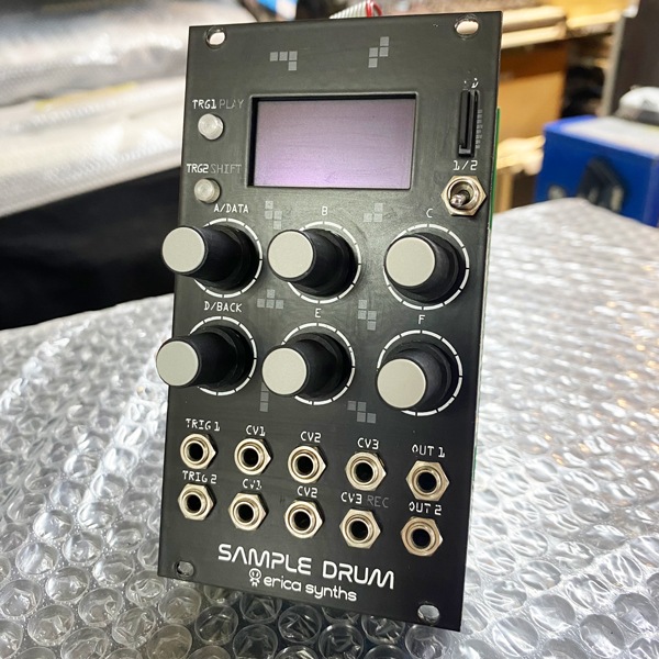 Erica synths Sample drum 元箱＋付属品完備 Sample Drum - Erica Synths