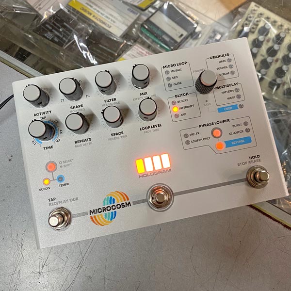 Hologram Microcosm｜高機能グラニュラーエフェクター Microcosm | Granular Looper & Glitch Pedal – Hologram