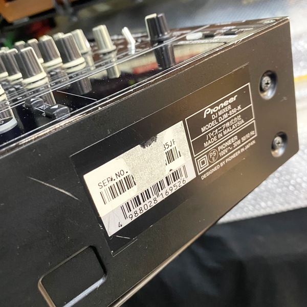 PIONEER DJM-850 | 中古新入荷商品 | | えちごやミュージック