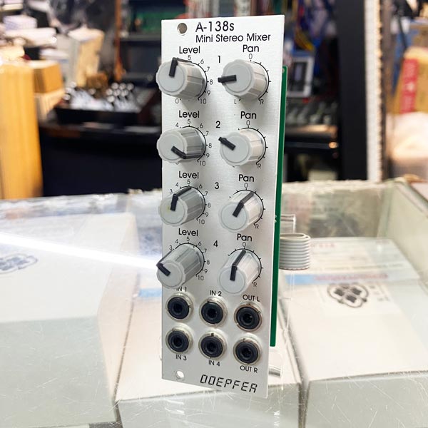 Doepfer A-138s Mini Stereo Mixer | 中古新入荷商品 | | えちごや