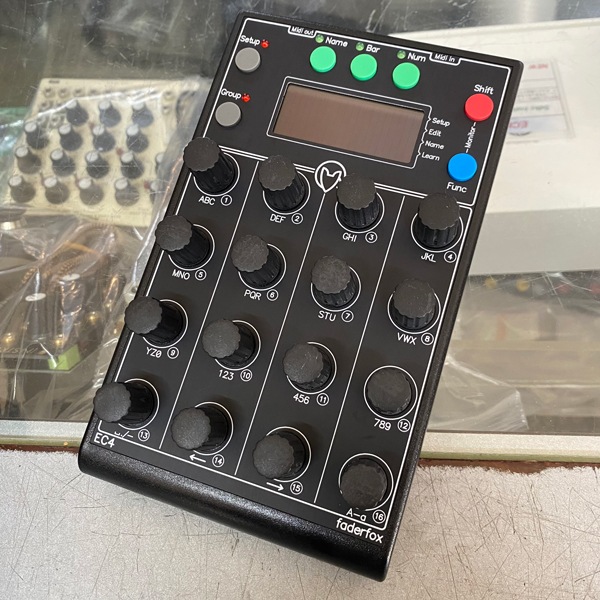 faderfox EC4 MIDIコントローラー Faderfox EC4 MIDI Encoder Controller